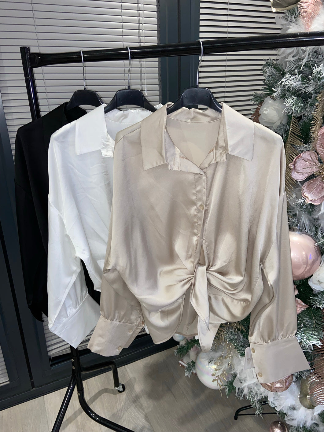 Darcie silky blouse - choose colour