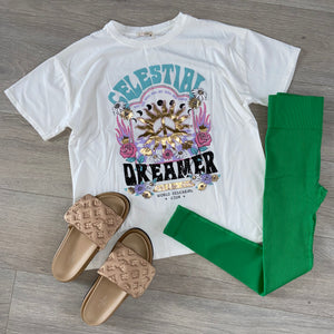Selena oversized tshirt - white